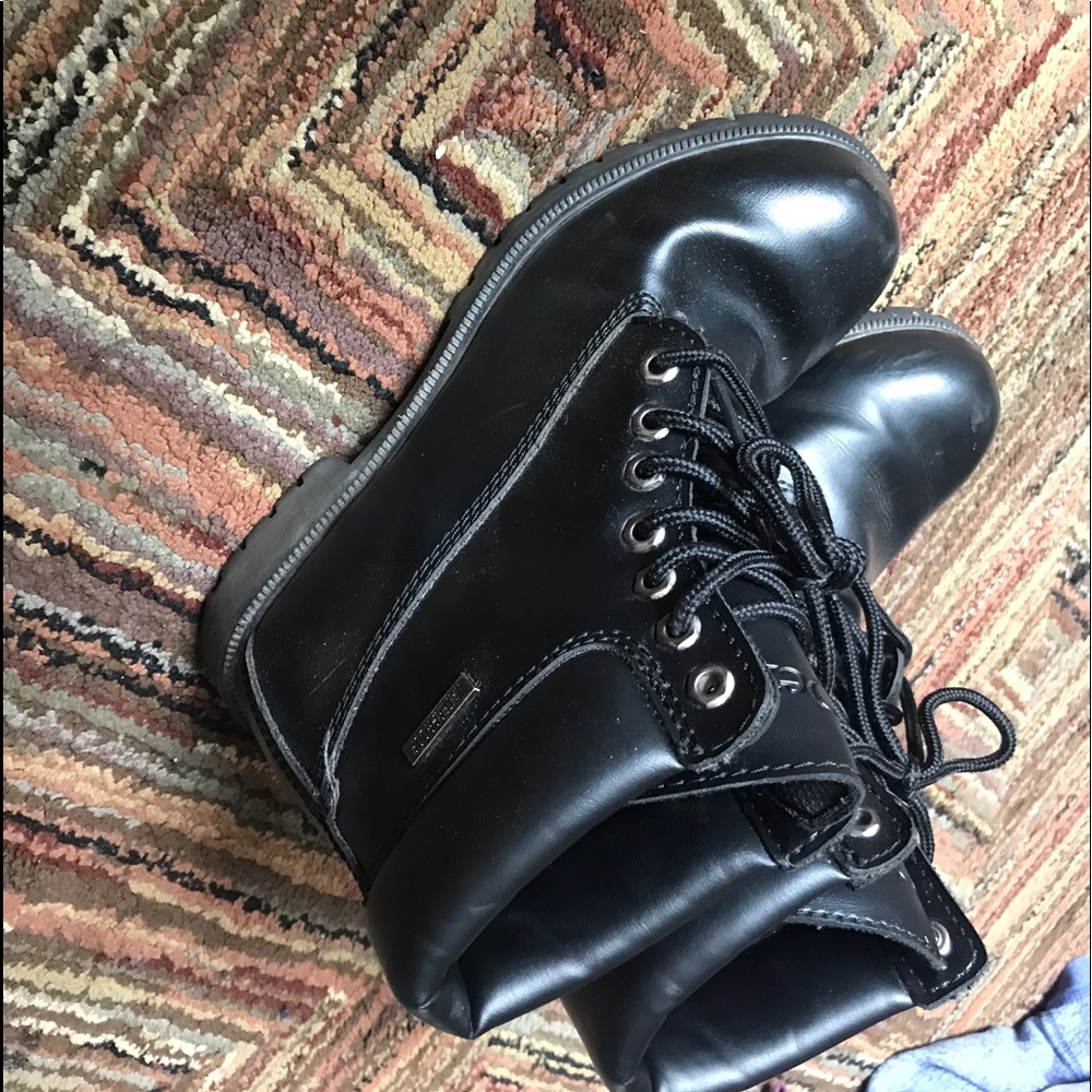 Black boots